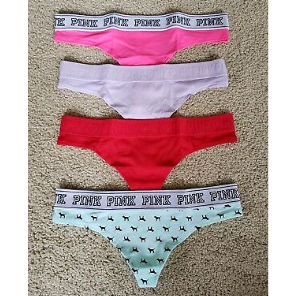 Vs pink thongs